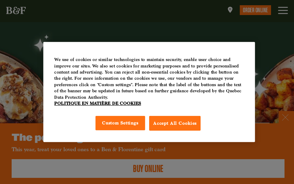 benetflorentine.com/ screen capture