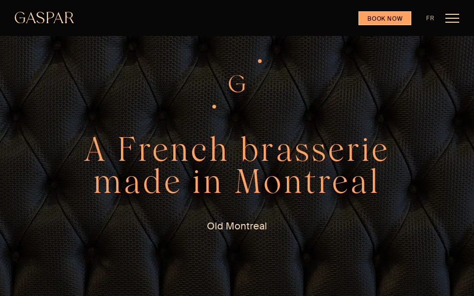 gasparmtl.com screen capture