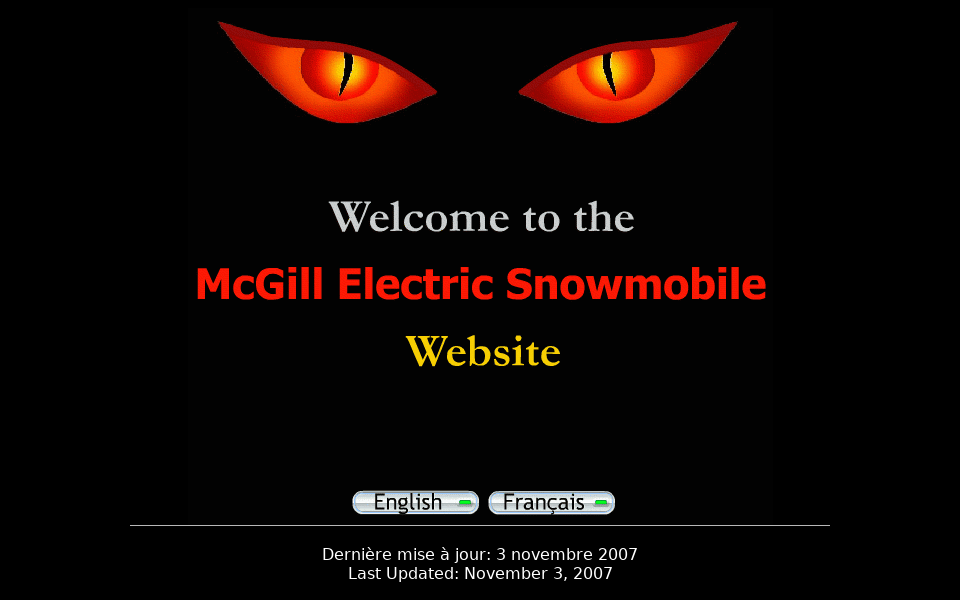 electricsnowmobile.mcgill.ca/ screen capture