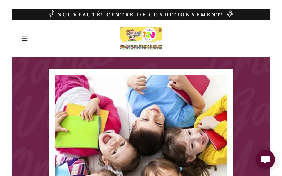 garderie123onyva.com/ screen capture