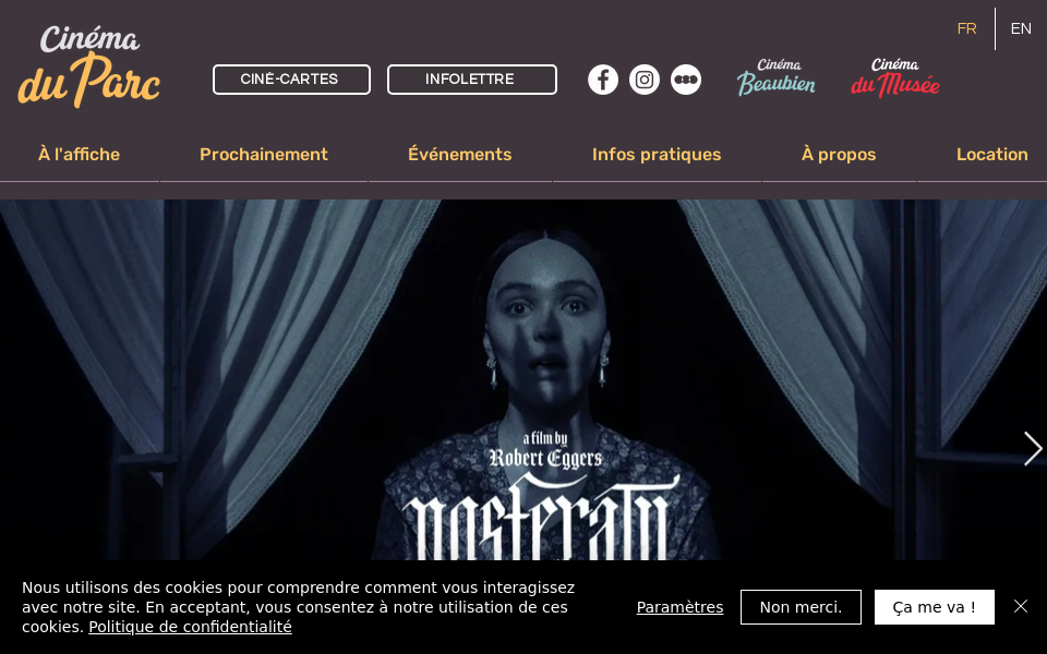 cinemaduparc.com/ screen capture