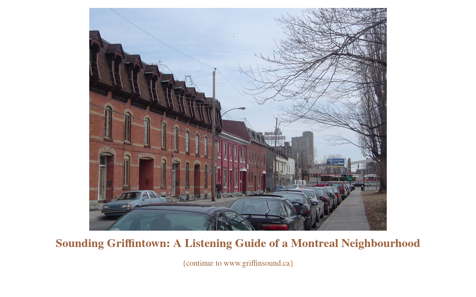 griffinsound.ca/ screen capture