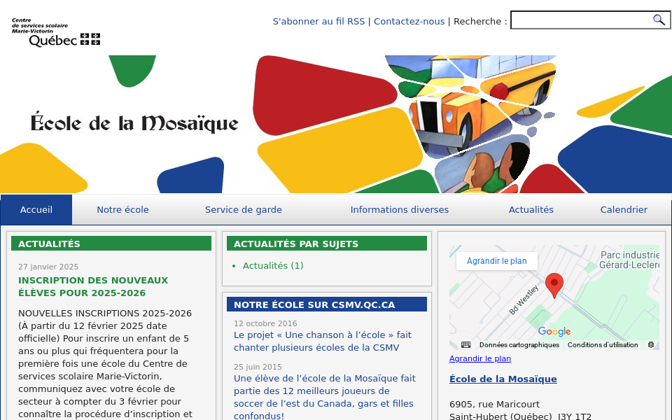 de-la-mosaique.ecoles.csmv.qc.ca/ screen capture