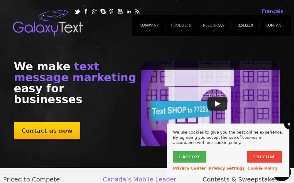 twitter.com/GalaxyText screen capture