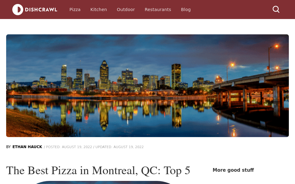 dishcrawl.com/montreal/ screen capture