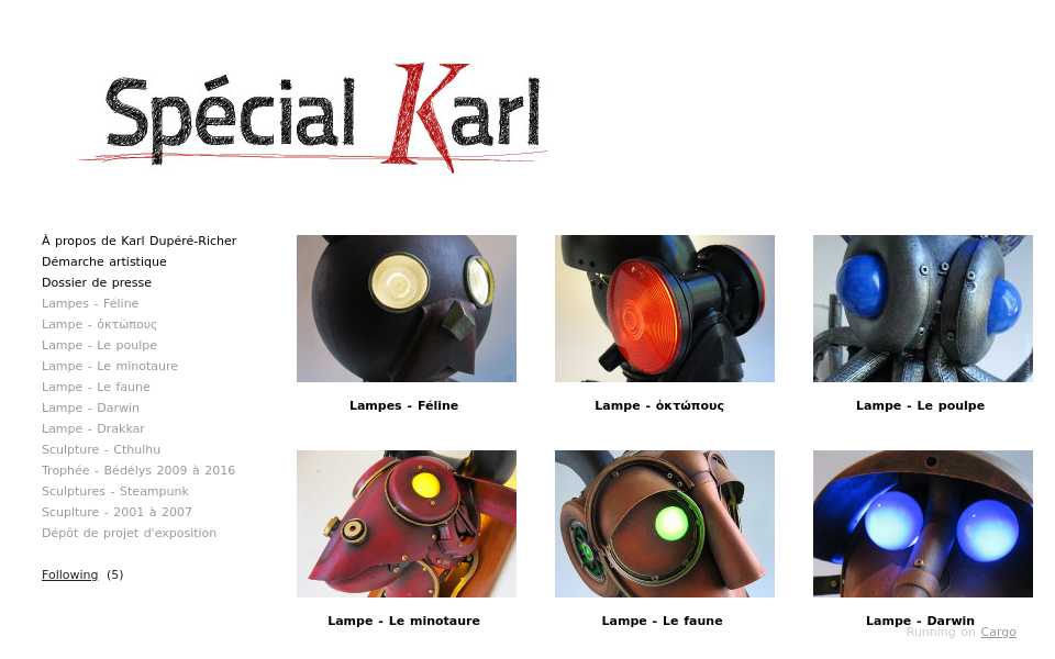 cargocollective.com/karlduperericher screen capture