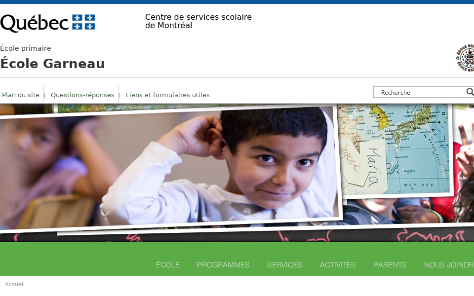 garneau.cssdm.gouv.qc.ca/ screen capture