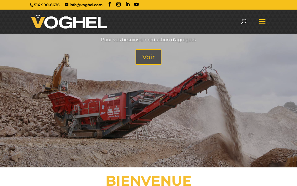 voghel.com/ screen capture