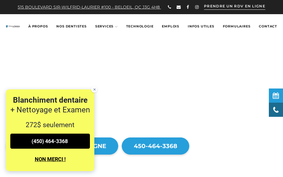 www.cliniquedentairebl.com/ screen capture