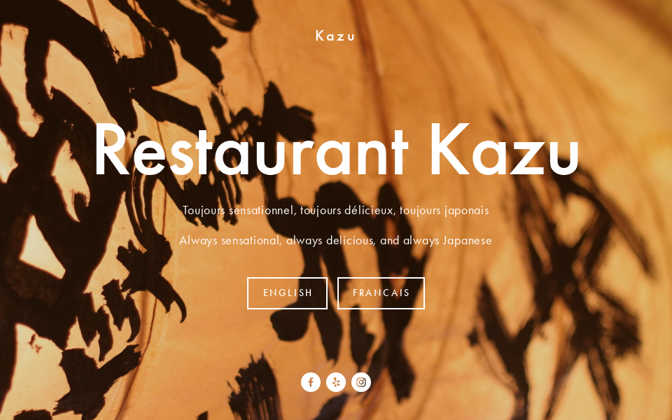 kazumontreal.com/ screen capture