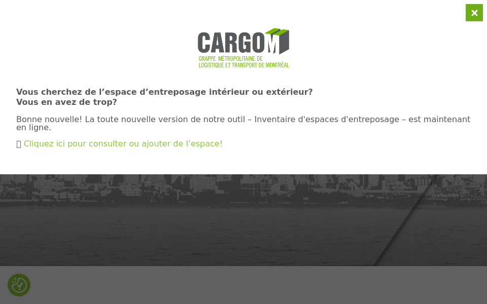 www.cargo-montreal.ca/ screen capture