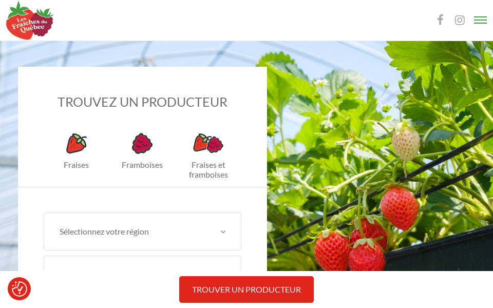 fraisesetframboisesduquebec.com/ screen capture