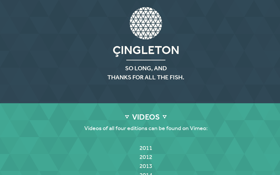 cingleton.com/ screen capture