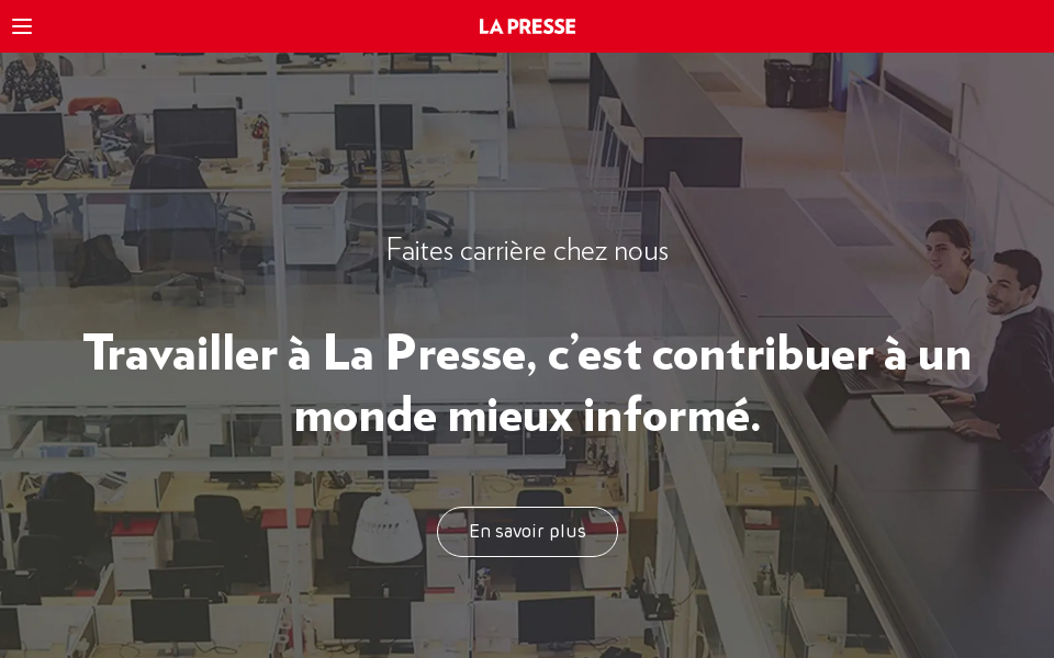 carrieres.lapresse.ca:443/ screen capture