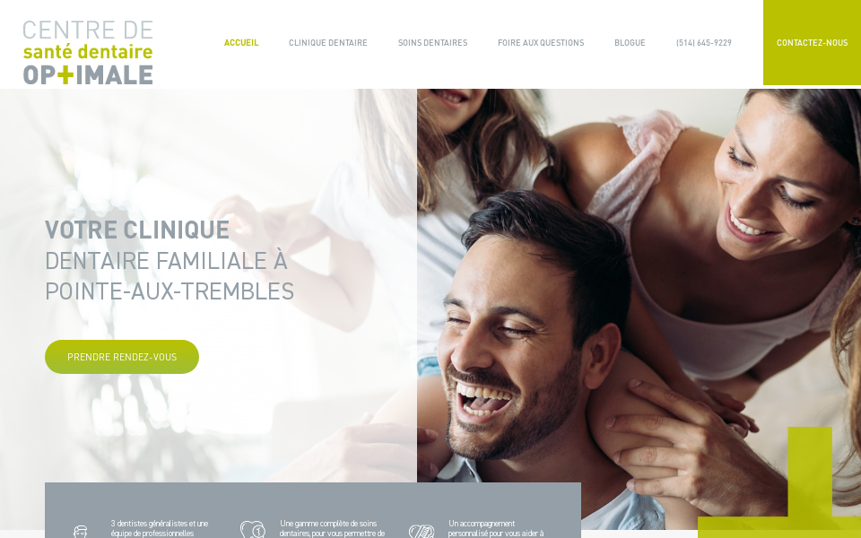 santedentaireoptimale.com/ screen capture