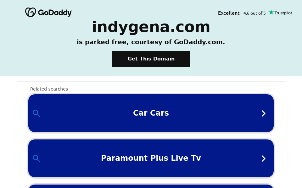 www.indygena.com/ screen capture