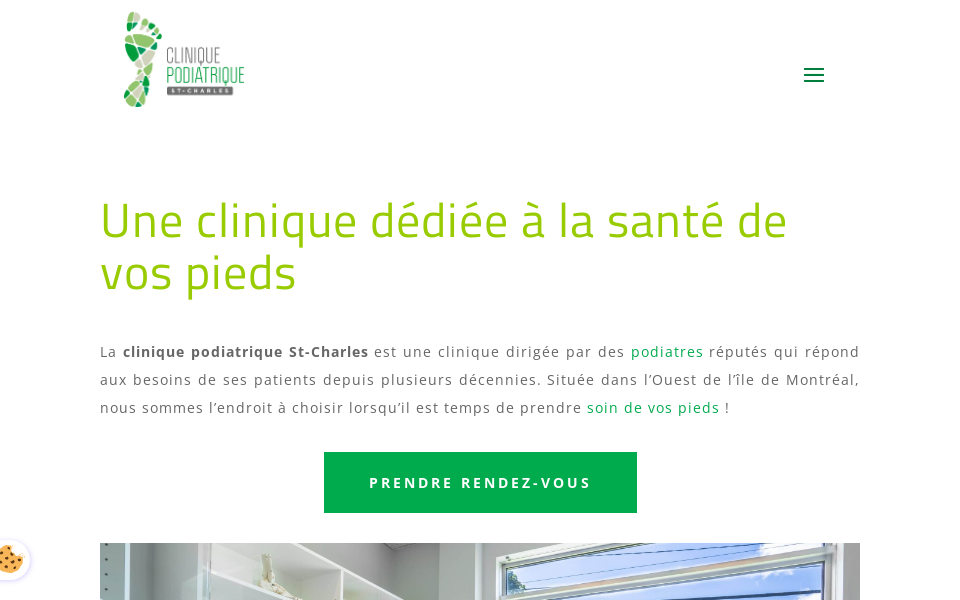 st-charlespodiatrie.com/ screen capture