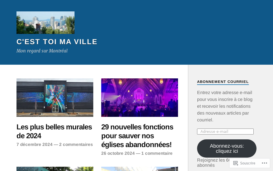 cbernier.wordpress.com/ screen capture