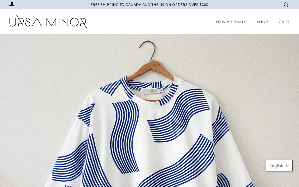 ursaminorstudio.com/ screen capture