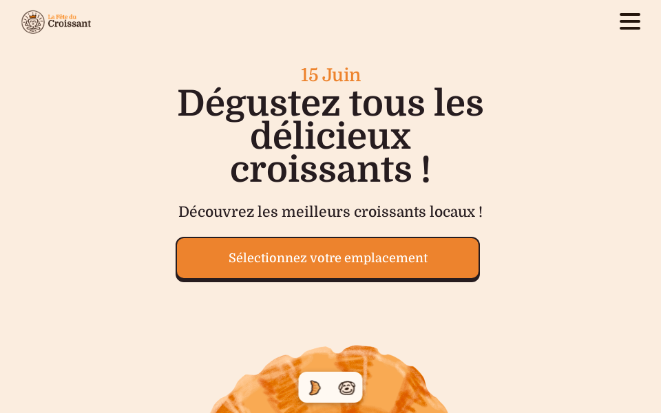 lafeteducroissant.com screen capture
