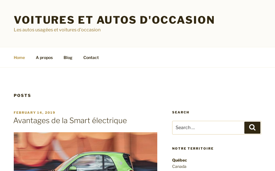voitureoccasion.ca screen capture