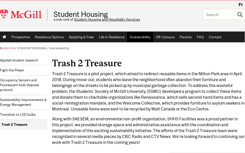 www.mcgill.ca/students/housing/sustainability-0/trash-2-treasure screen capture