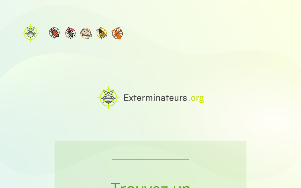 exterminateurs.org/ screen capture