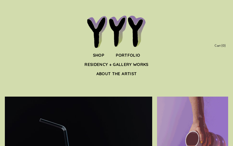 yyycollection.com/ screen capture