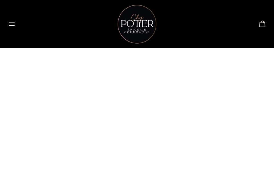 www.chezpotier.com/ screen capture