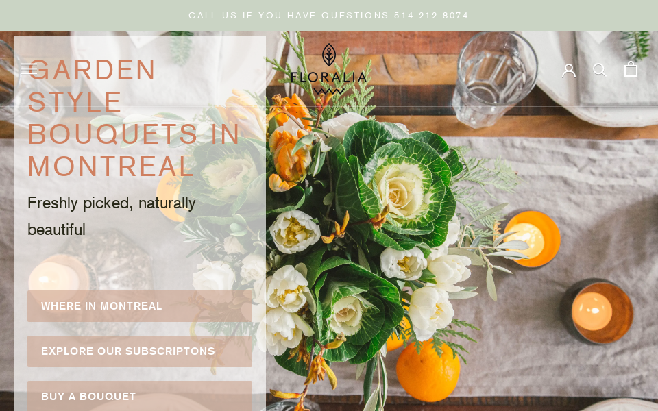 floralia.ca/ screen capture