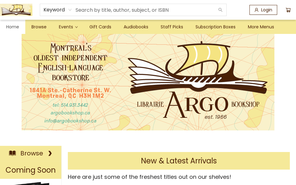 argobookshop.ca/ screen capture