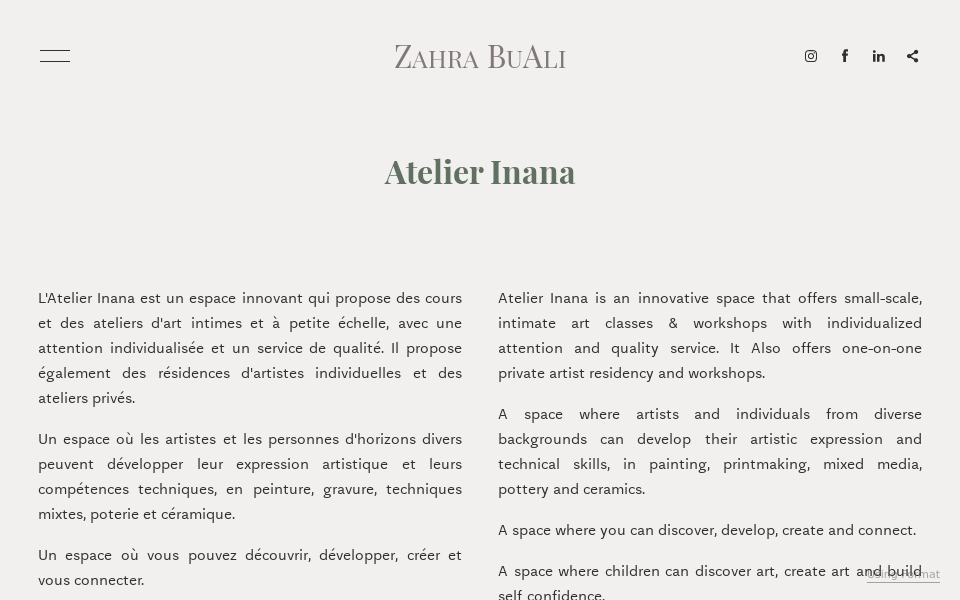 www.zahrabuali.net/atelierinanastore screen capture
