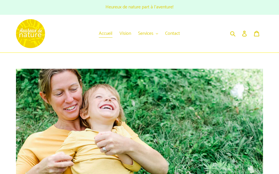 heureuxdenature.ca/ screen capture