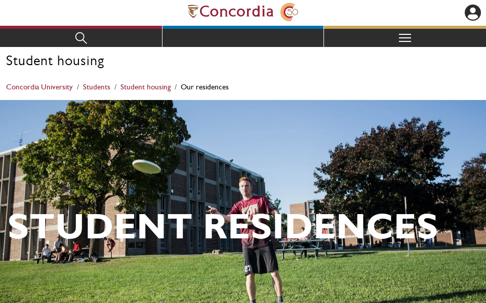 www.concordia.ca/students/housing/residences.html screen capture