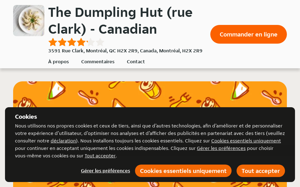 thedumplinghut.com/ screen capture