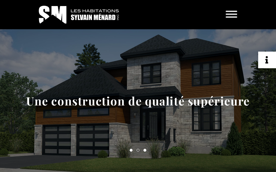 habitationssylvainmenard.com/ screen capture