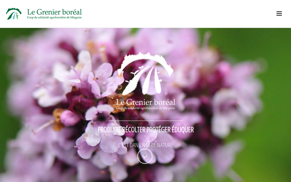 grenierboreal.coop/ screen capture