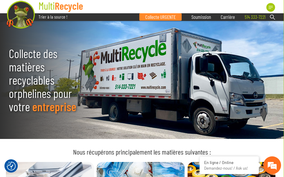 multirecycle.com/ screen capture