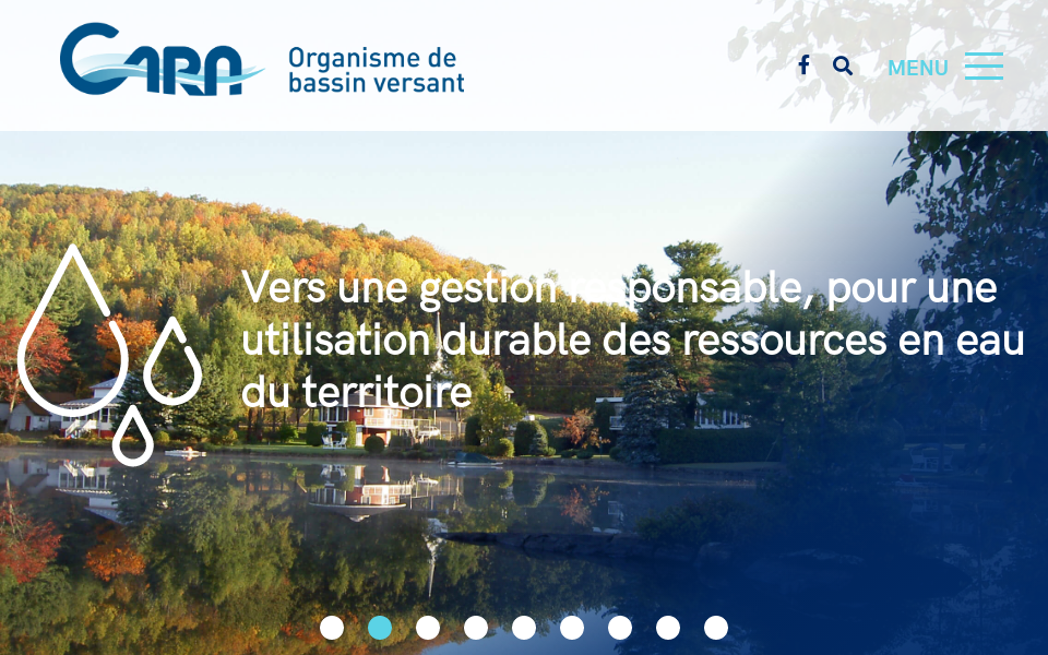 www.cara.qc.ca/ screen capture