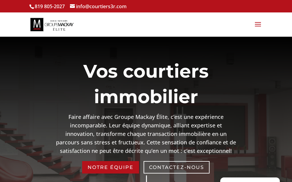 groupemackayelite.com/ screen capture