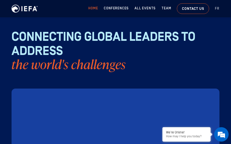 forum-americas.org/ screen capture