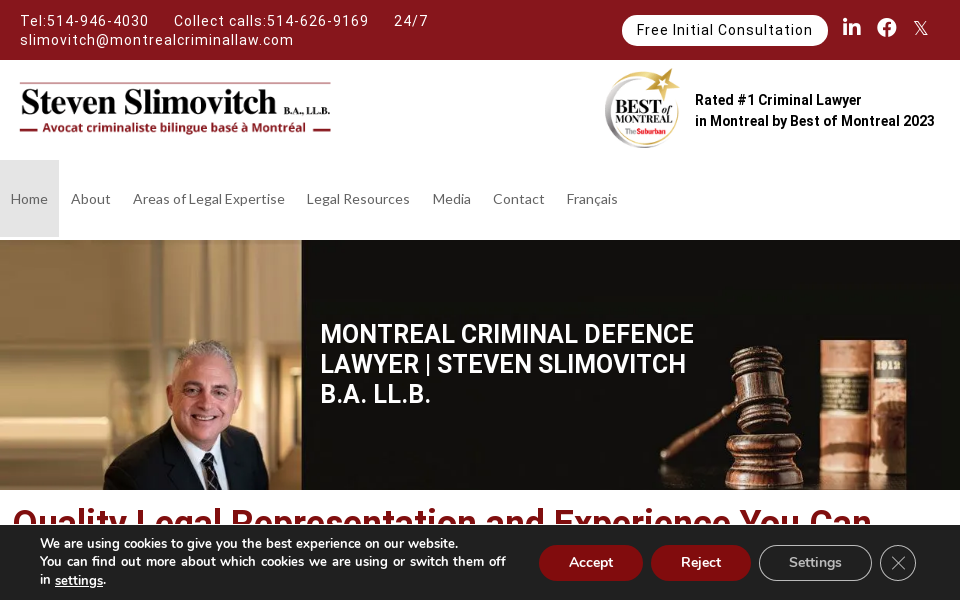 montrealcriminallaw.com screen capture