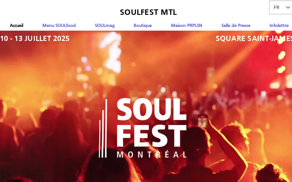 www.soulfestmtl.com/ screen capture
