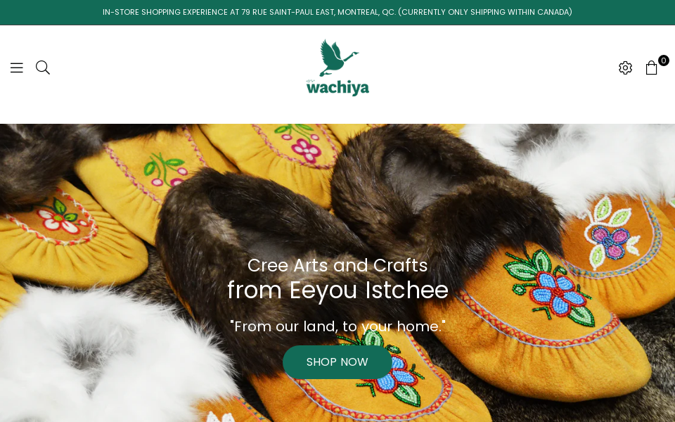 wachiya.com/ screen capture