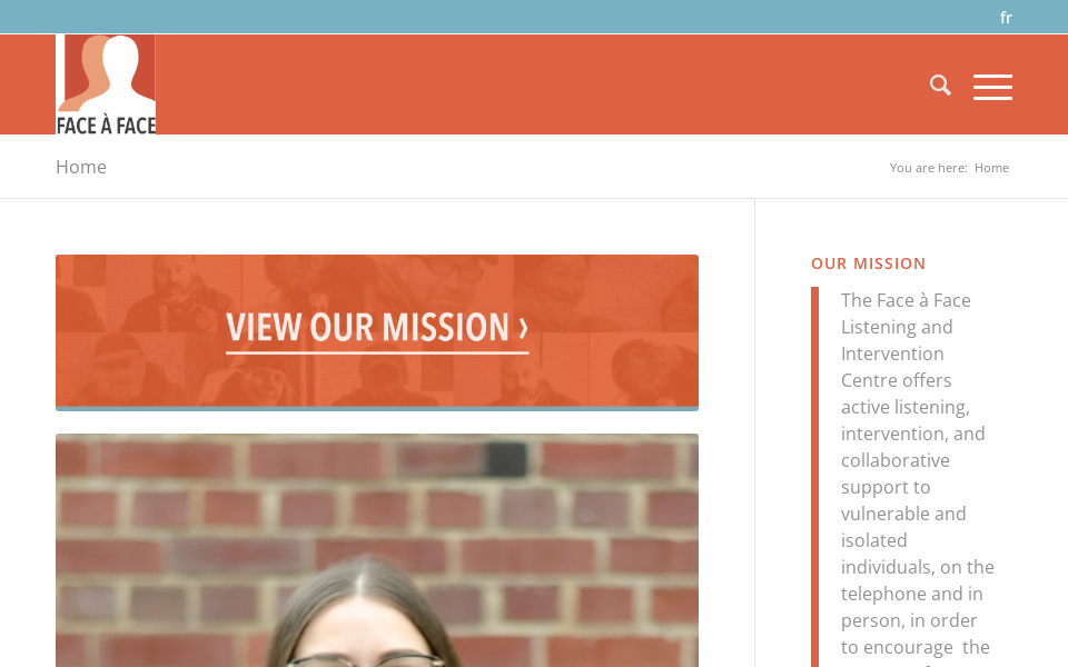 faceafacemontreal.org/ screen capture