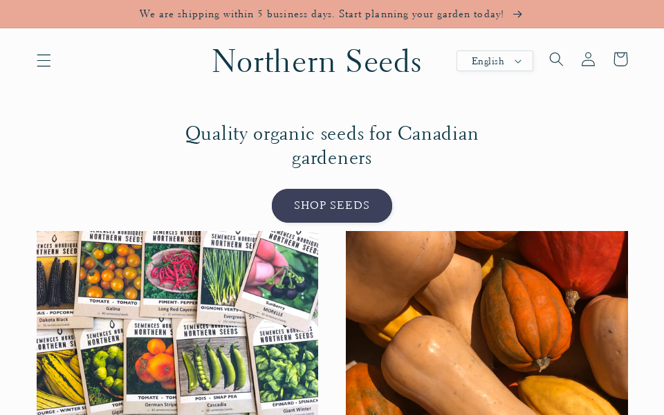 northernseeds.ca/ screen capture