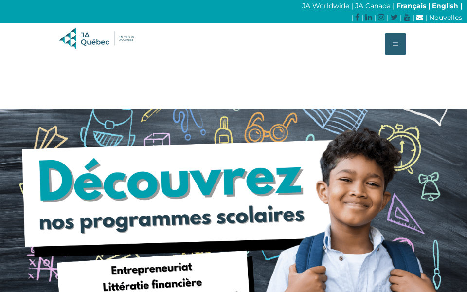 jaquebec.org screen capture