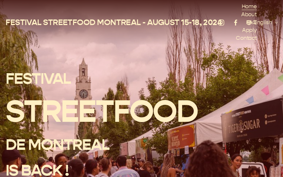 www.festivalstreetfoodmontreal.com/ screen capture