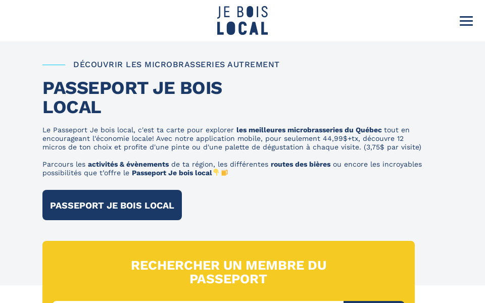 jeboislocal.ca/ screen capture