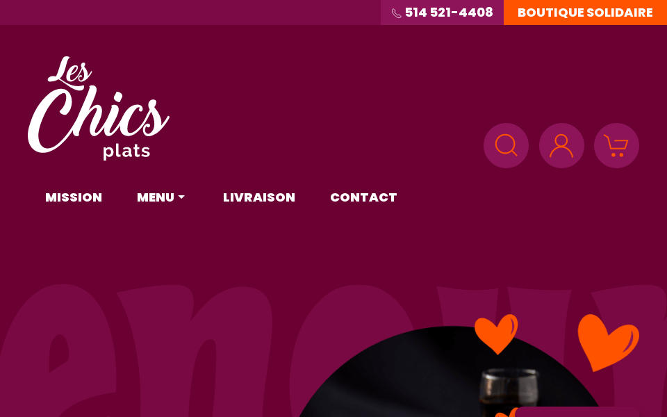 chicsplats.com/ screen capture